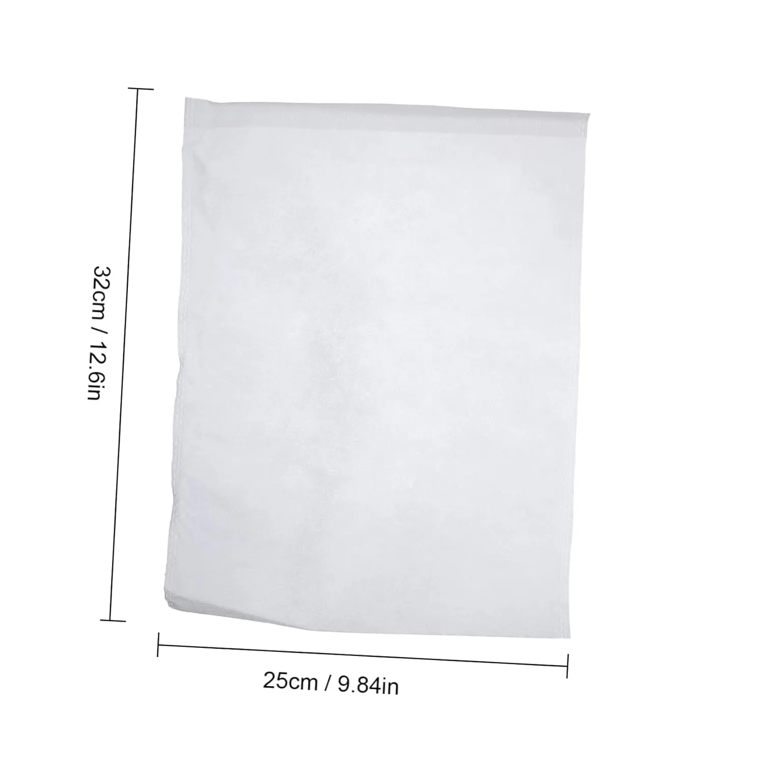 100pcs Non-Woven Dust Isolation Bag Reusable Quilt Storage Bag Sealable Packing for Home