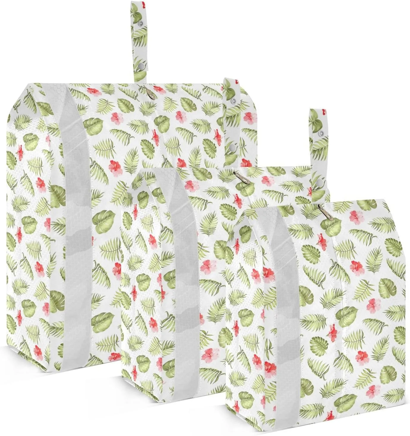 3 Set Travel Packing Cubes For Suitcases, Summer, Stackable, Garment Bag Closet Storage, Luggage Space Saver, Luggages Management Personnel
