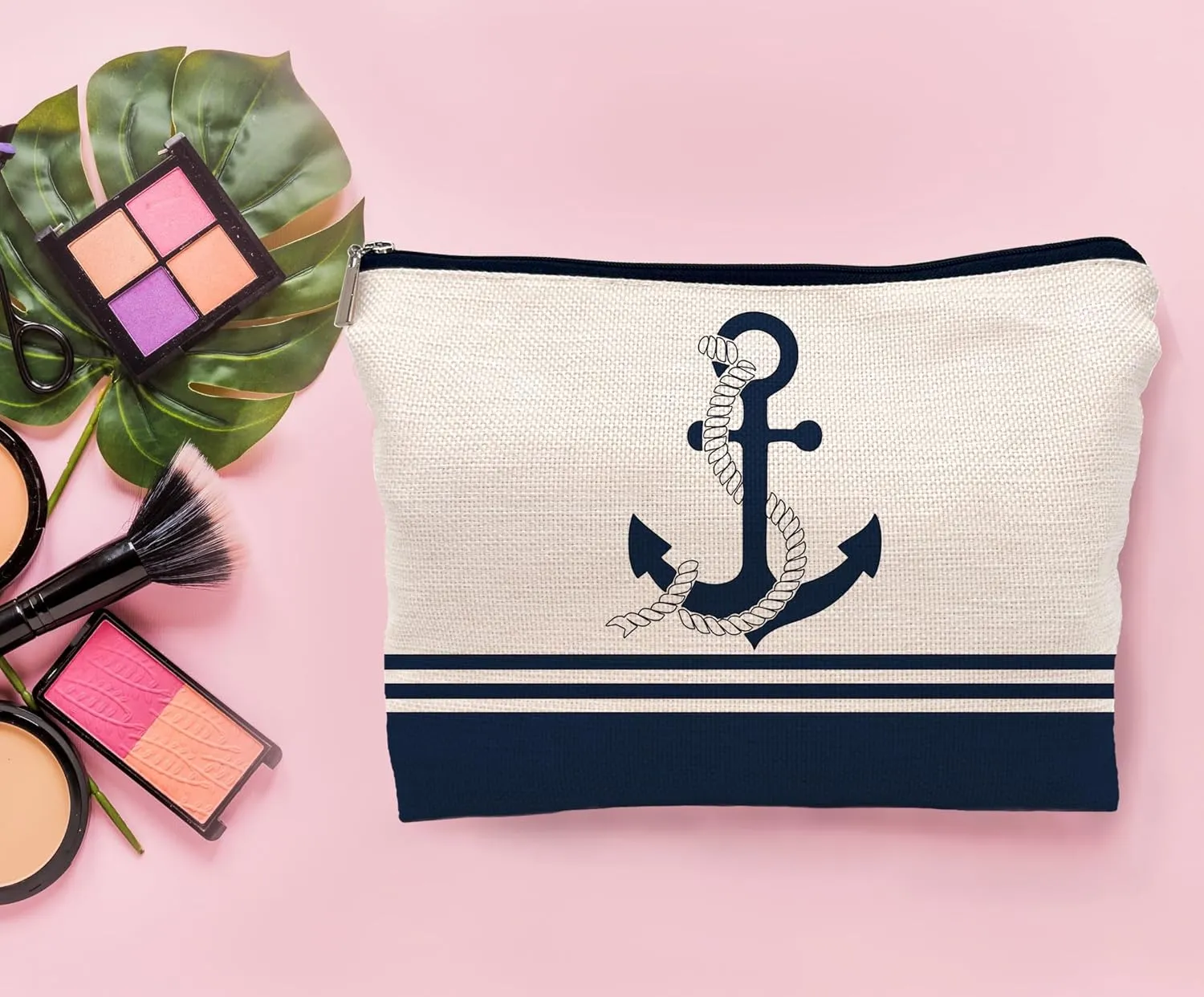 Anchor Makeup Bag - Women's Boating Gifts