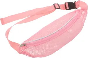 BESPORTBLE Mesh Waist Pack for Beach and Sports Events Portable Fanny Pack for Running Strap Bag for Outdoor Activities