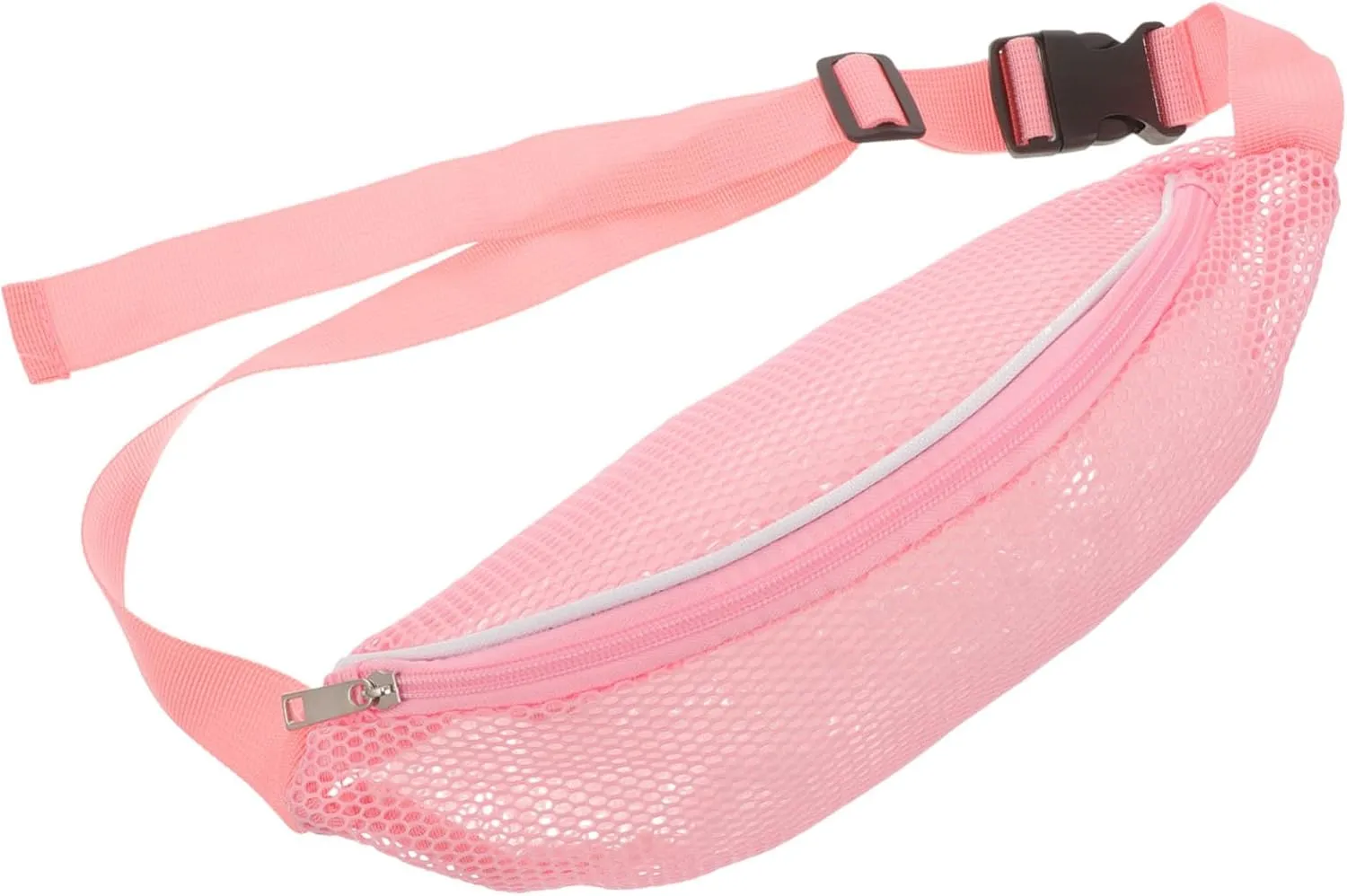 BESPORTBLE Mesh Waist Pack for Beach and Sports Events Portable Fanny Pack for Running Strap Bag for Outdoor Activities