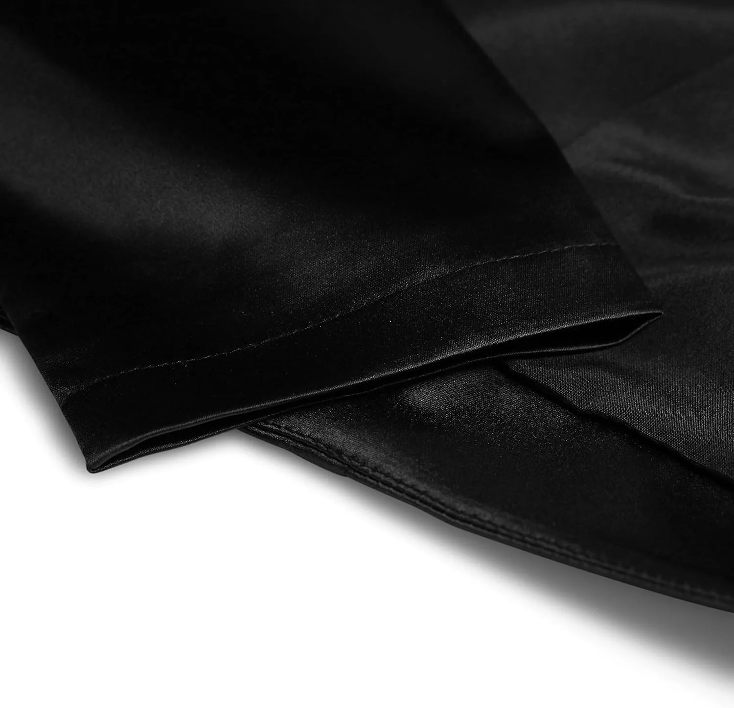 BOLEROSE Formal Long Sleeve Satin Bolero Shrug