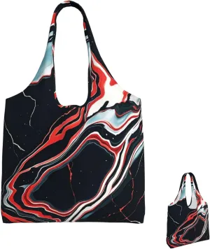 Canvas Tote Bag Reusable Grocery Bags Lightweight Handbag Cute Black Pug Dog Tote Bag for Shopping Cloth Bags
