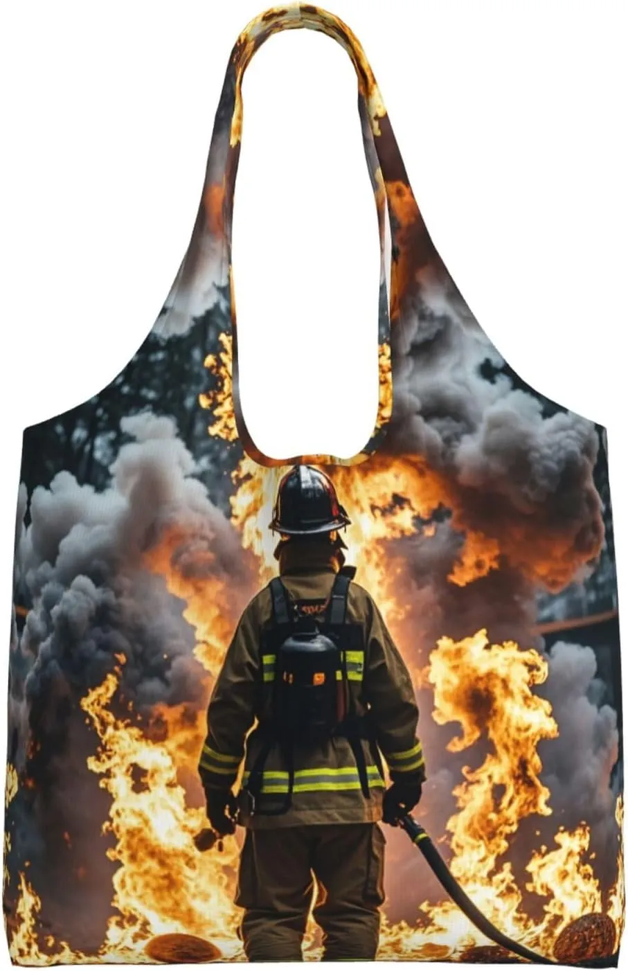 Canvas Tote Bag Reusable Grocery Bags Lightweight Handbag Lion image Tote Bag for Shopping Cloth Bags