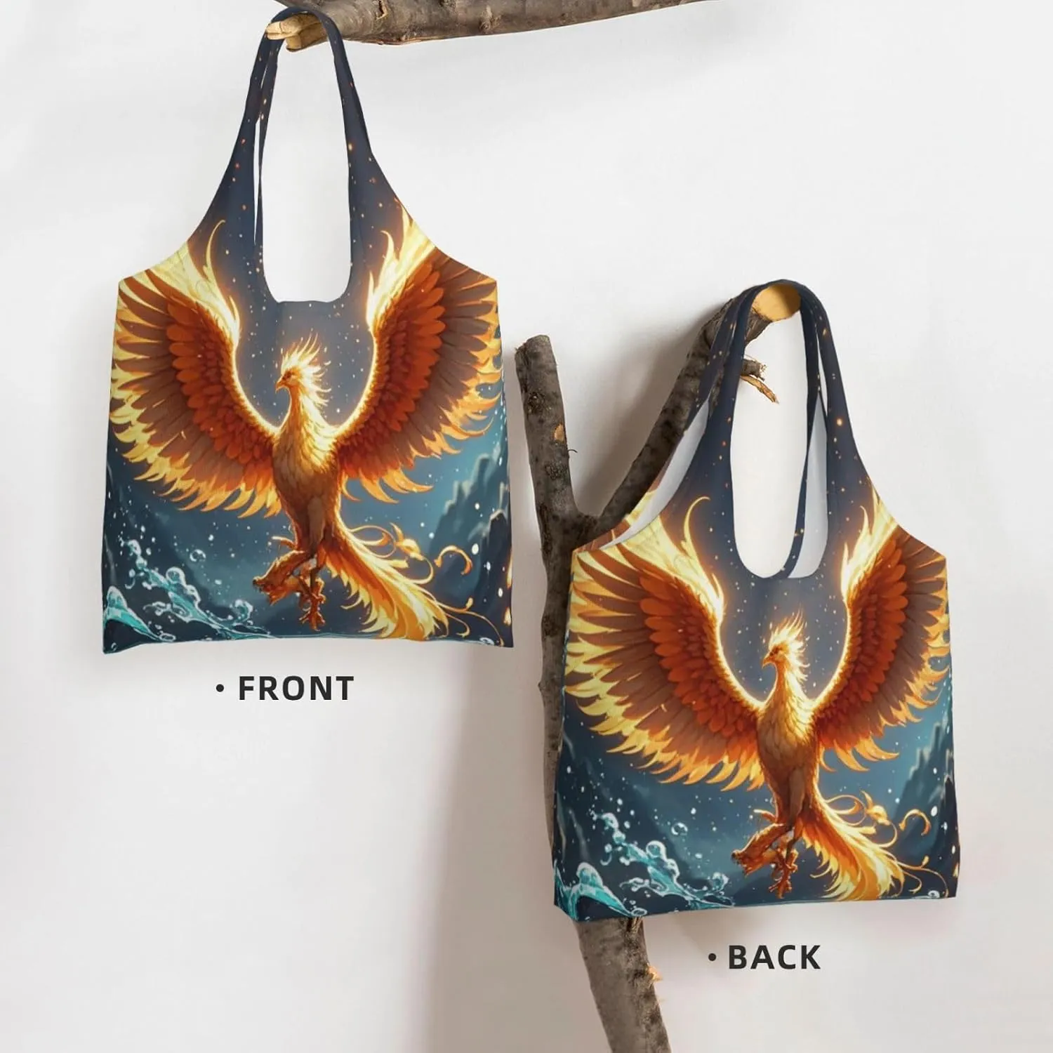 Canvas Tote Bag Reusable Grocery Bags Lightweight Handbag Lion image Tote Bag for Shopping Cloth Bags