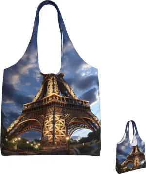Canvas Tote Bag Reusable Grocery Bags Lightweight Handbag Northern Lights Tote Bag for Shopping Cloth Bags