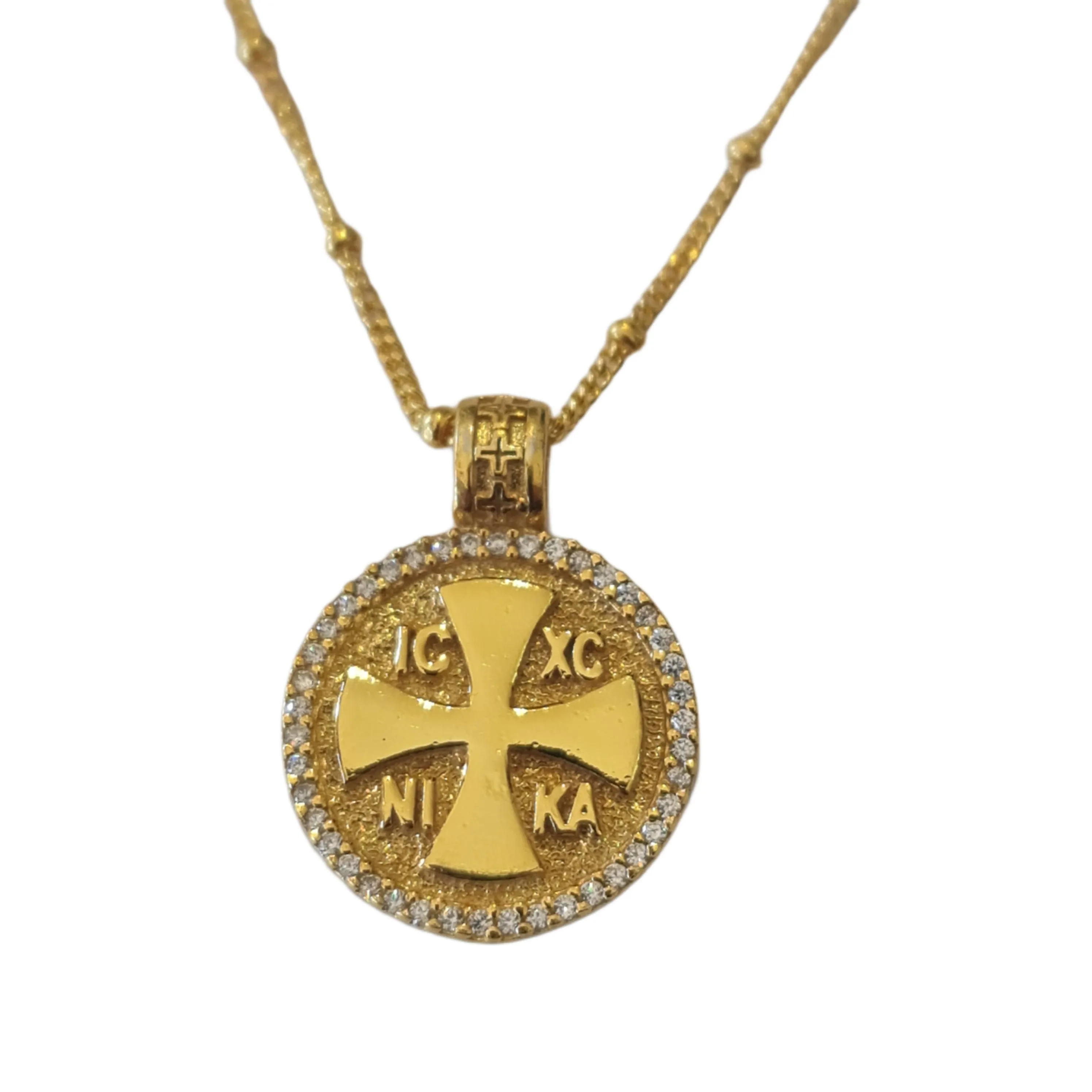 Constantinato Aegina necklace Gold