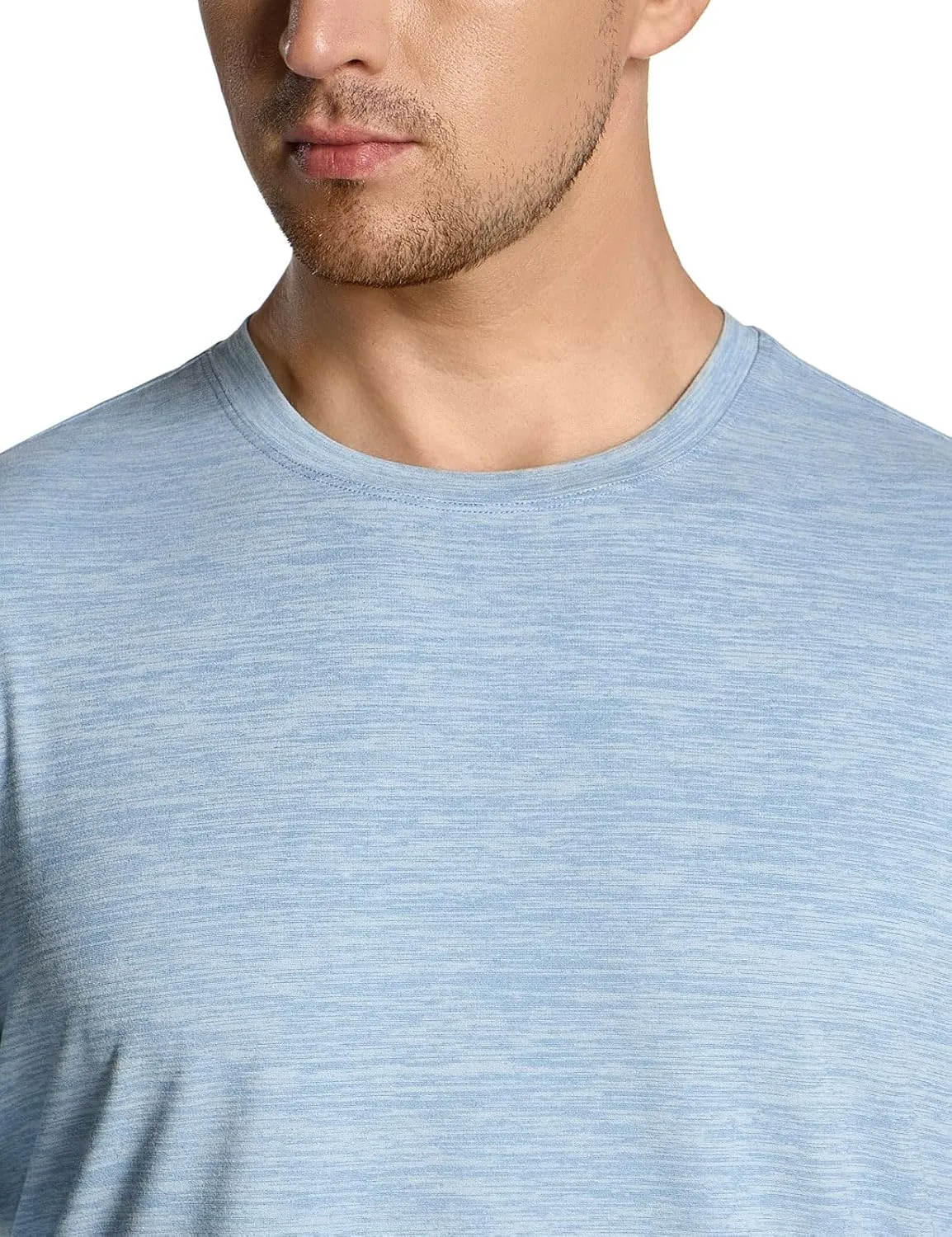 CQR Men's UPF50  Sun Protection Shirts, Quick Dry Long Sleeve Rash Guard, Athletic Running Workout Fishing Cooling Shirts