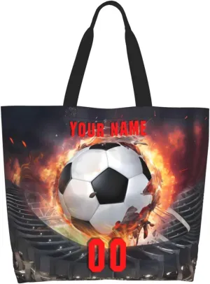 Custom Softball Tote Bag Shoulder Bag Softball Mom Handbag Shopping Bag Personalized Softball Mom Bag Tote Gifts For Women