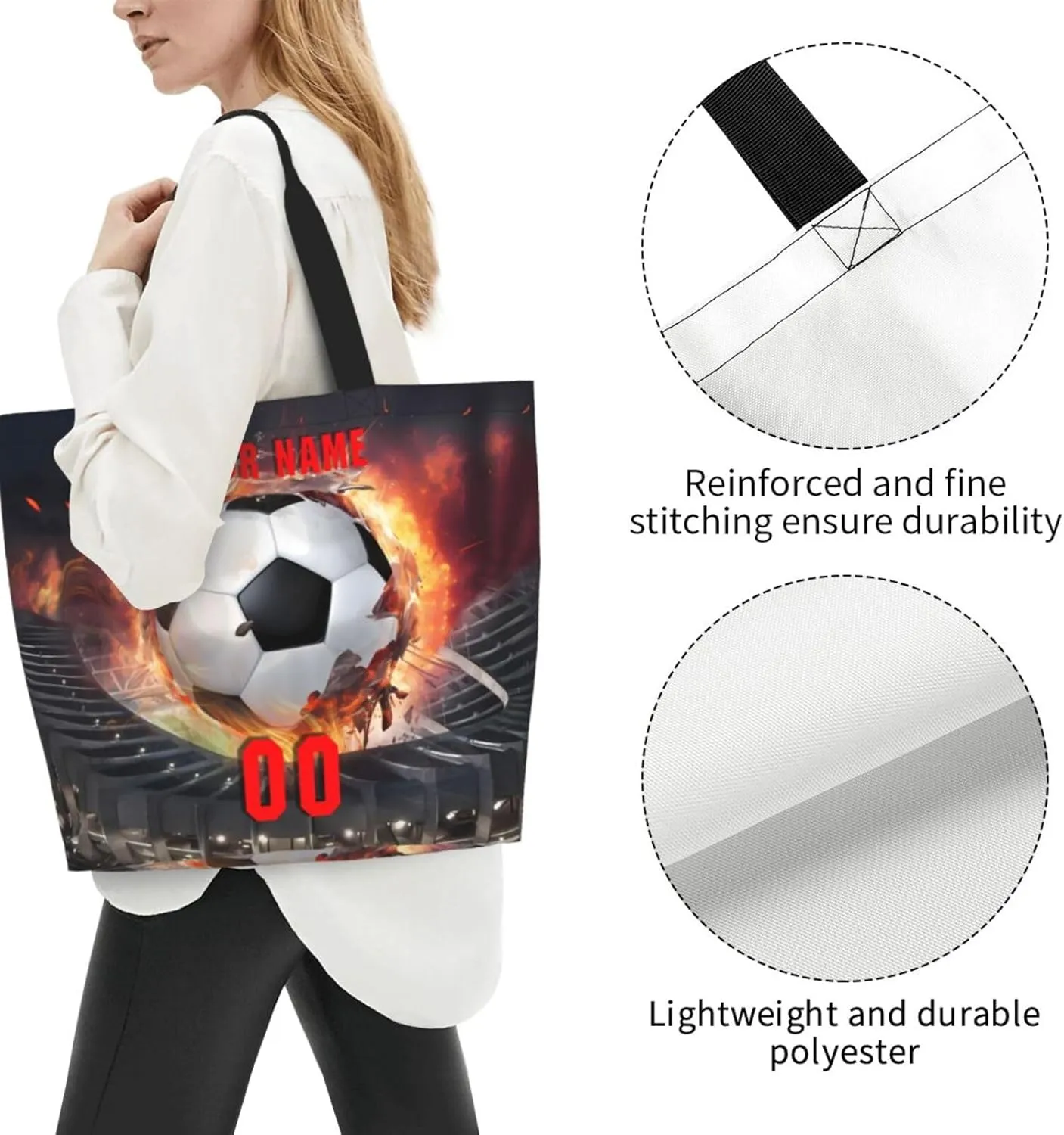 Custom Softball Tote Bag Shoulder Bag Softball Mom Handbag Shopping Bag Personalized Softball Mom Bag Tote Gifts For Women
