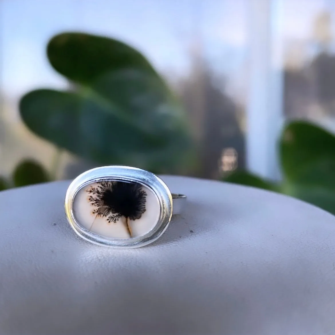 Dark Dandelion ring