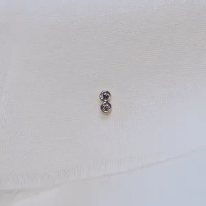 Diamond Seedling Stud Earring - Solid 14kt