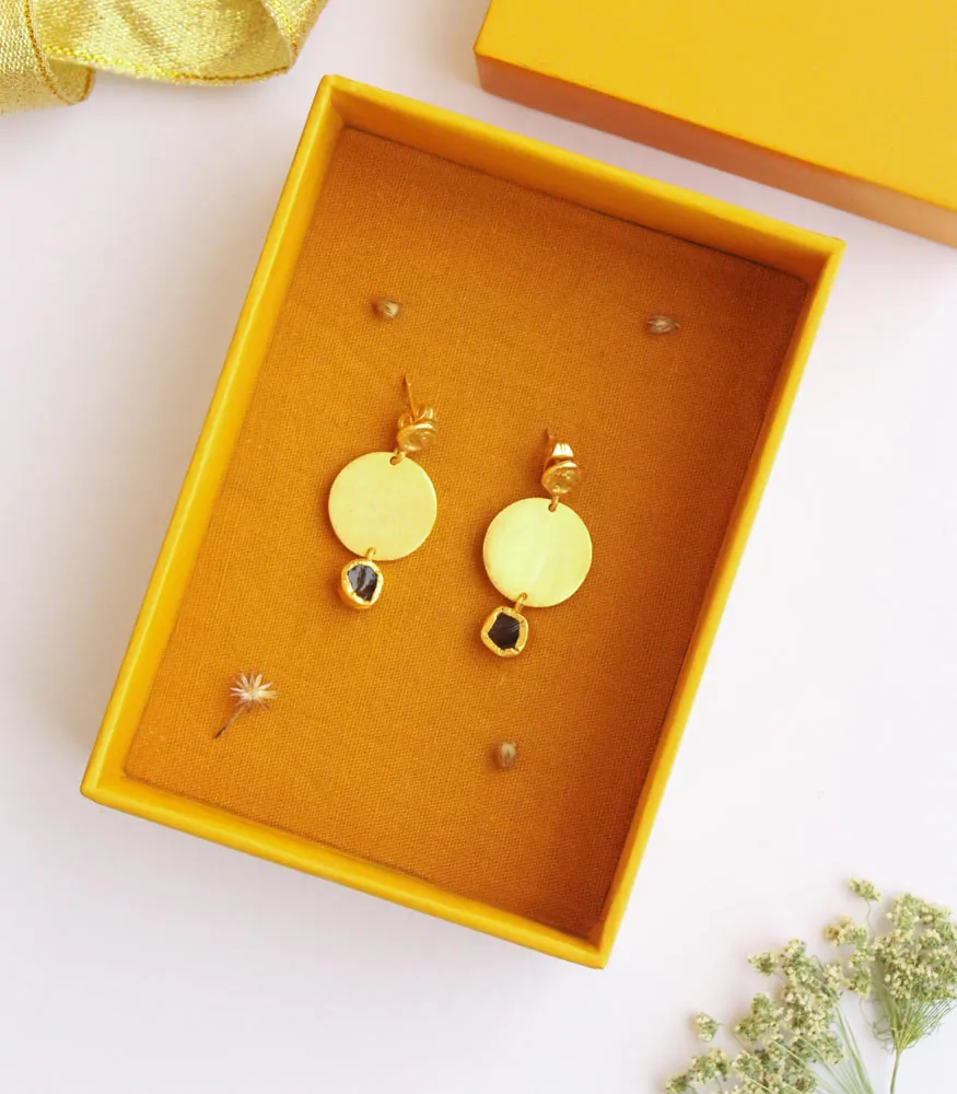 Discs of Love Earrings