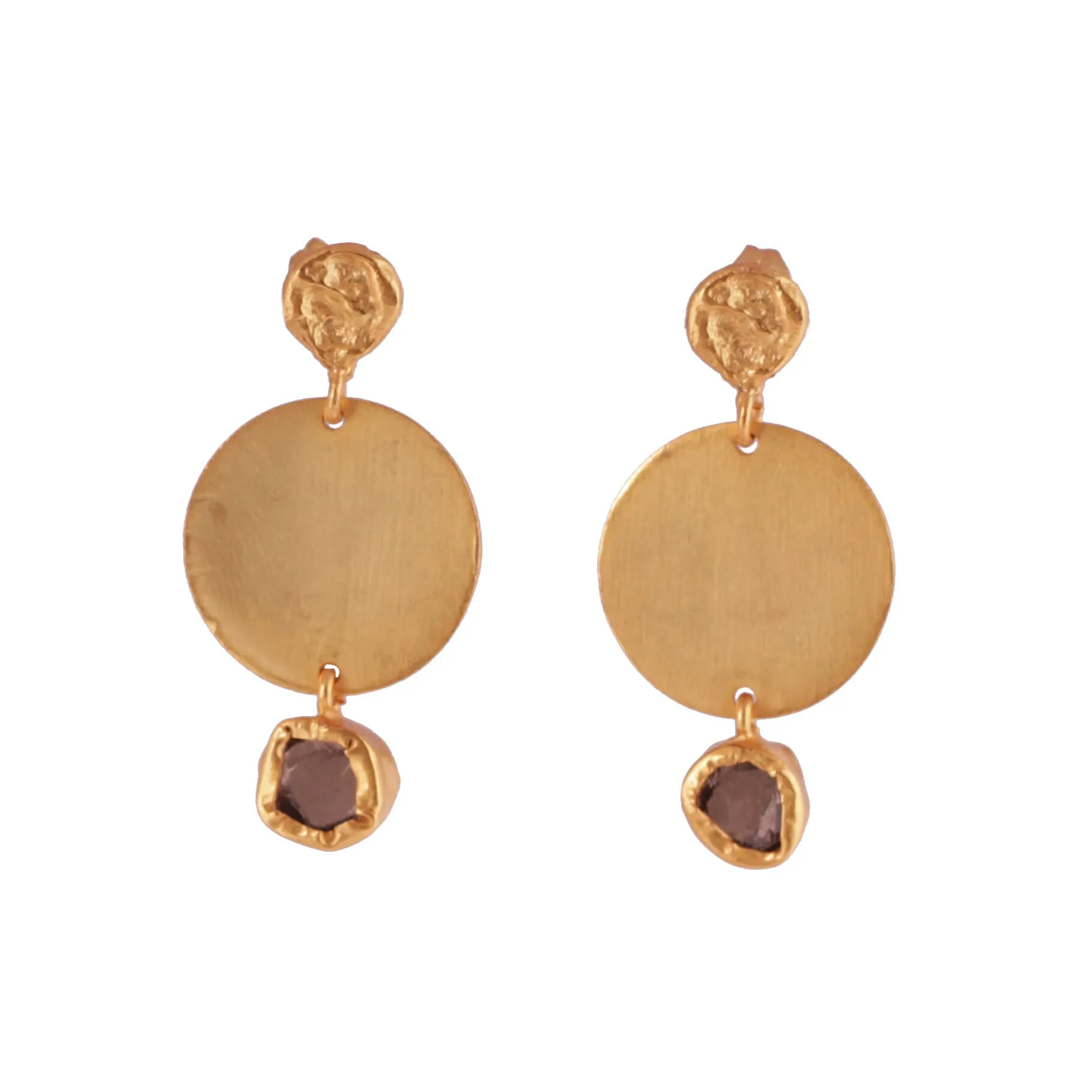 Discs of Love Earrings