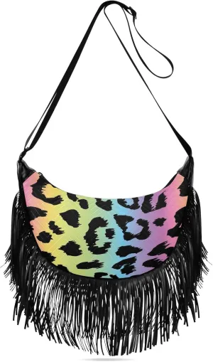 Fringe Crossbody Bag Handbag with Tassel Womens Western Purse Cowgirl Bag