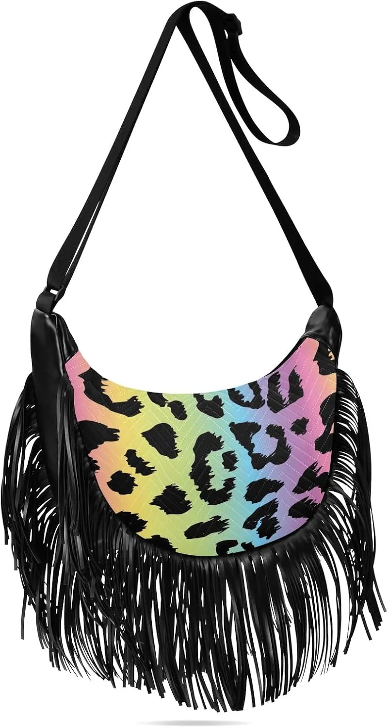 Fringe Crossbody Bag Handbag with Tassel Womens Western Purse Cowgirl Bag