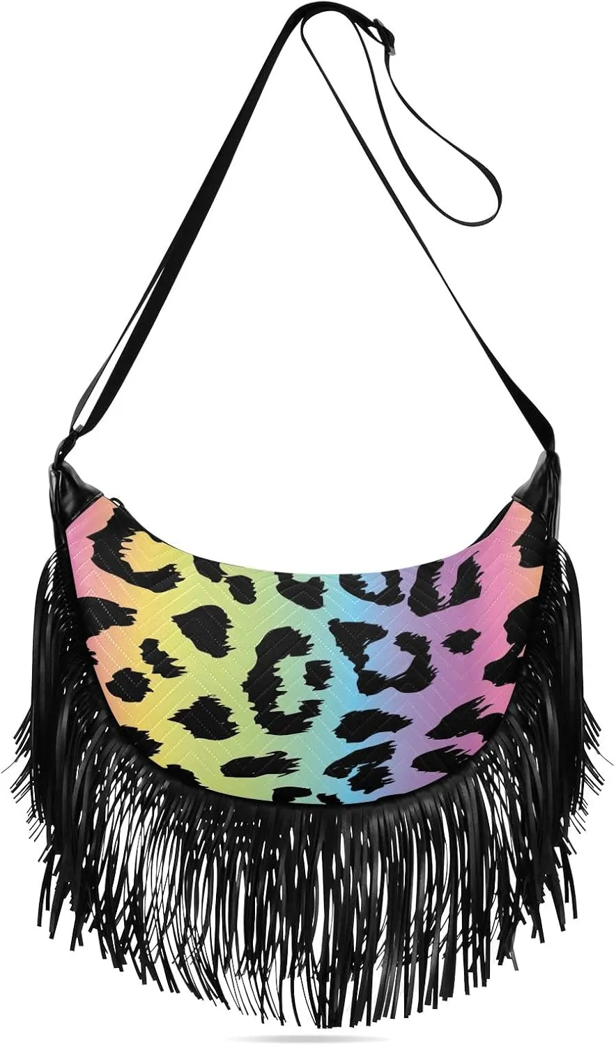 Fringe Crossbody Bag Handbag with Tassel Womens Western Purse Cowgirl Bag