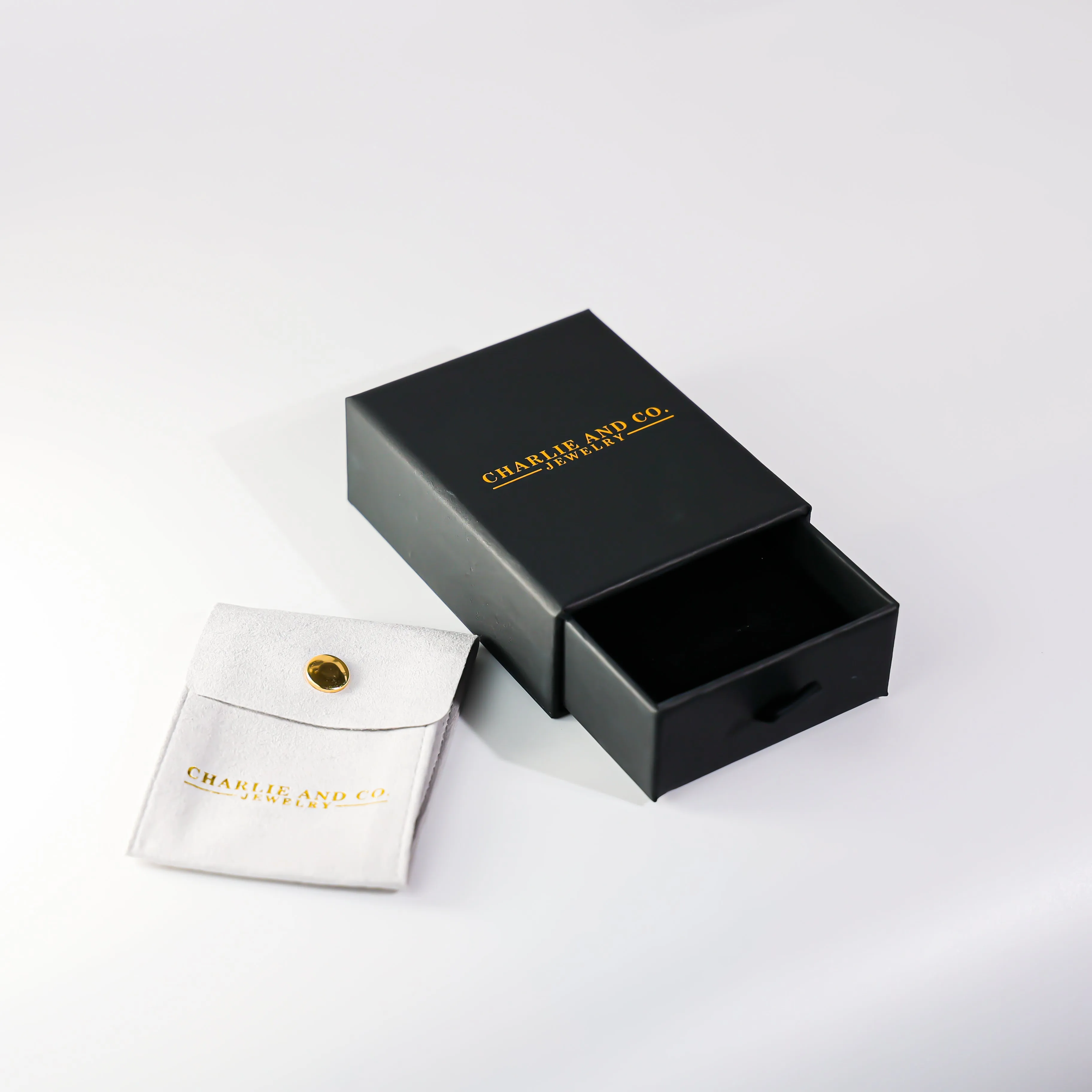 Gold Polished Hinged Earrings - Model TF2282