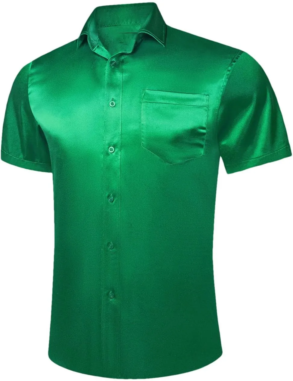 Hgvcfcv Men's Polo Shirts 3 Buttons Casual Work T Shirts Quick Dry Short Sleeve Golf Shirt Pique Jersey Outdoor Performance