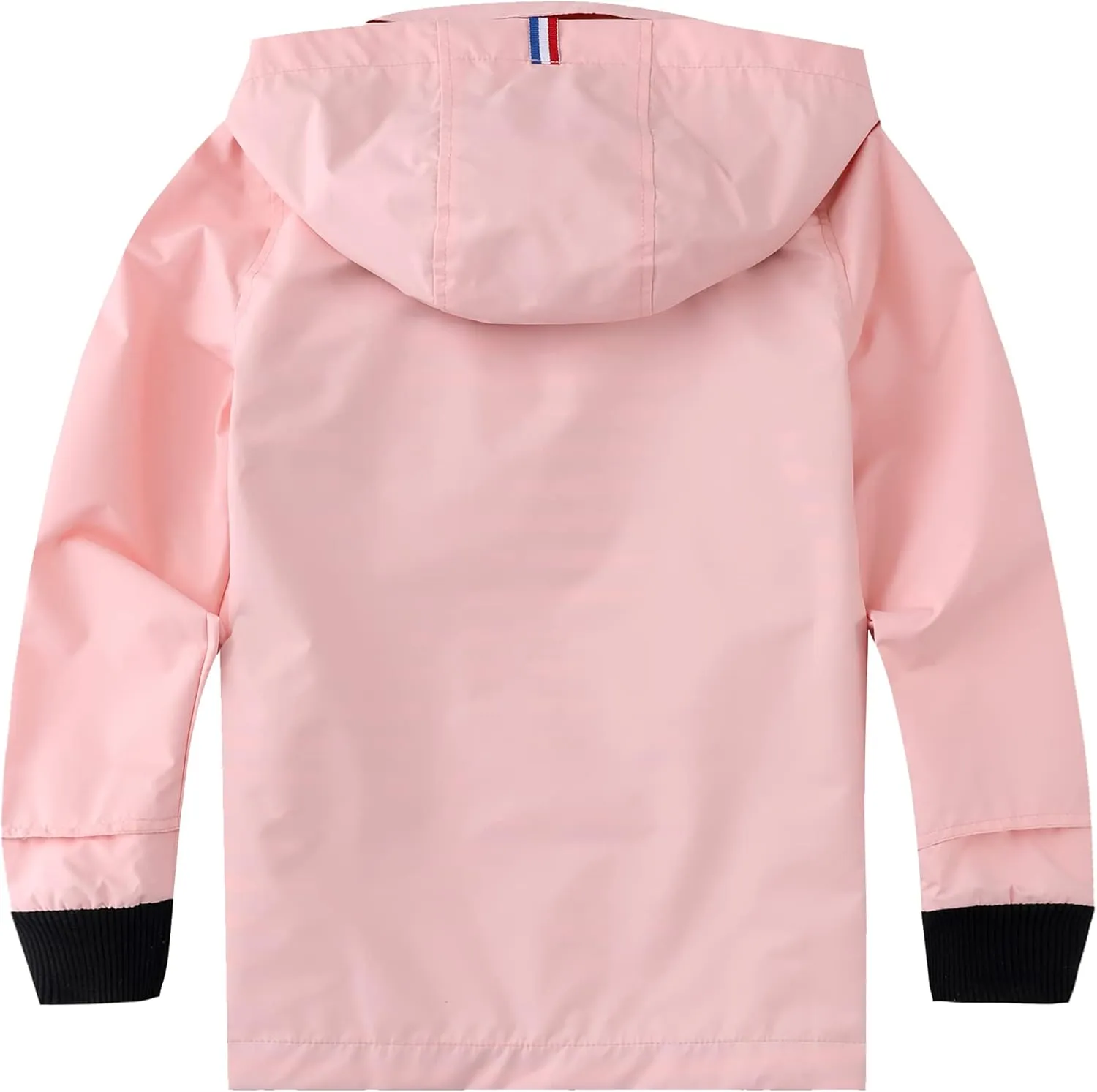 Hiheart Boys Girls Waterproof Hooded Jackets Cotton Lined Rain Jackets