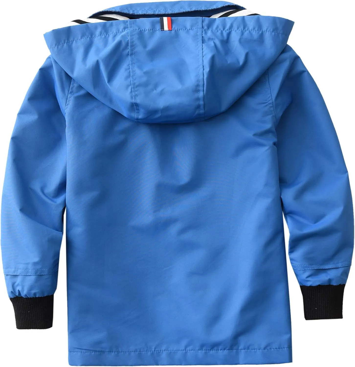 Hiheart Boys Girls Waterproof Hooded Jackets Cotton Lined Rain Jackets