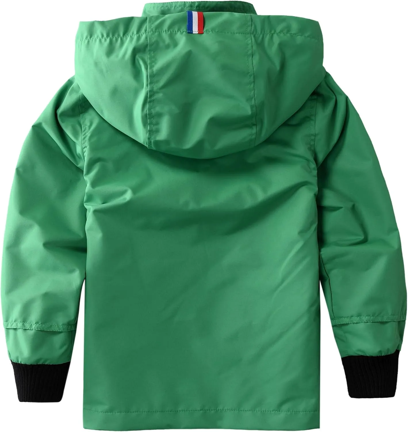 Hiheart Boys Girls Waterproof Hooded Jackets Cotton Lined Rain Jackets