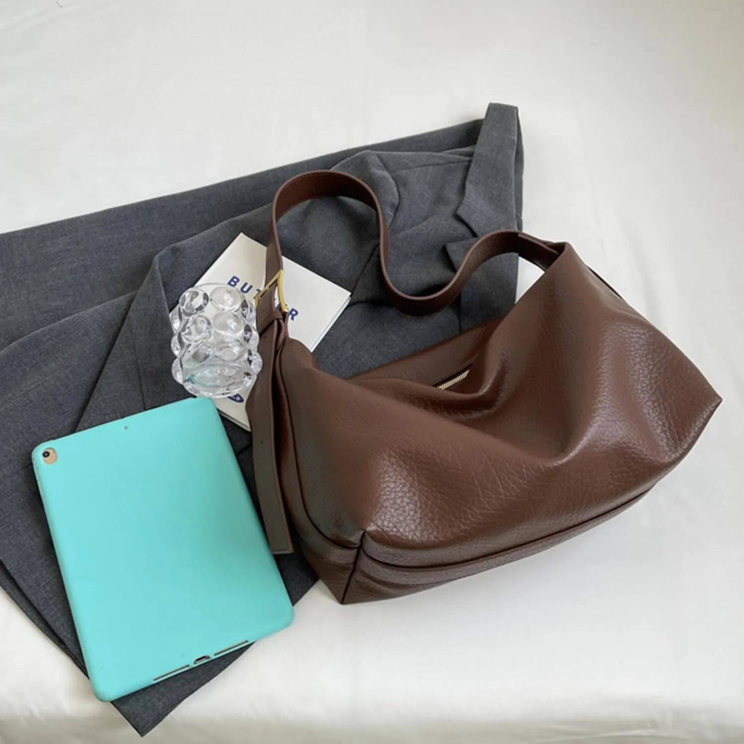Hobo Bags for Wome Vegan Leather Purses and Handbags for Women Top Handle Shoulder Bags Ladies Messenger Bags
