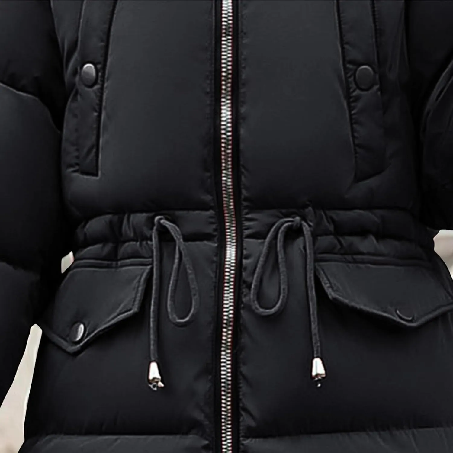 JOFOW warm jackets for women quilted jackets for women jackets for women trendy long jackets for women