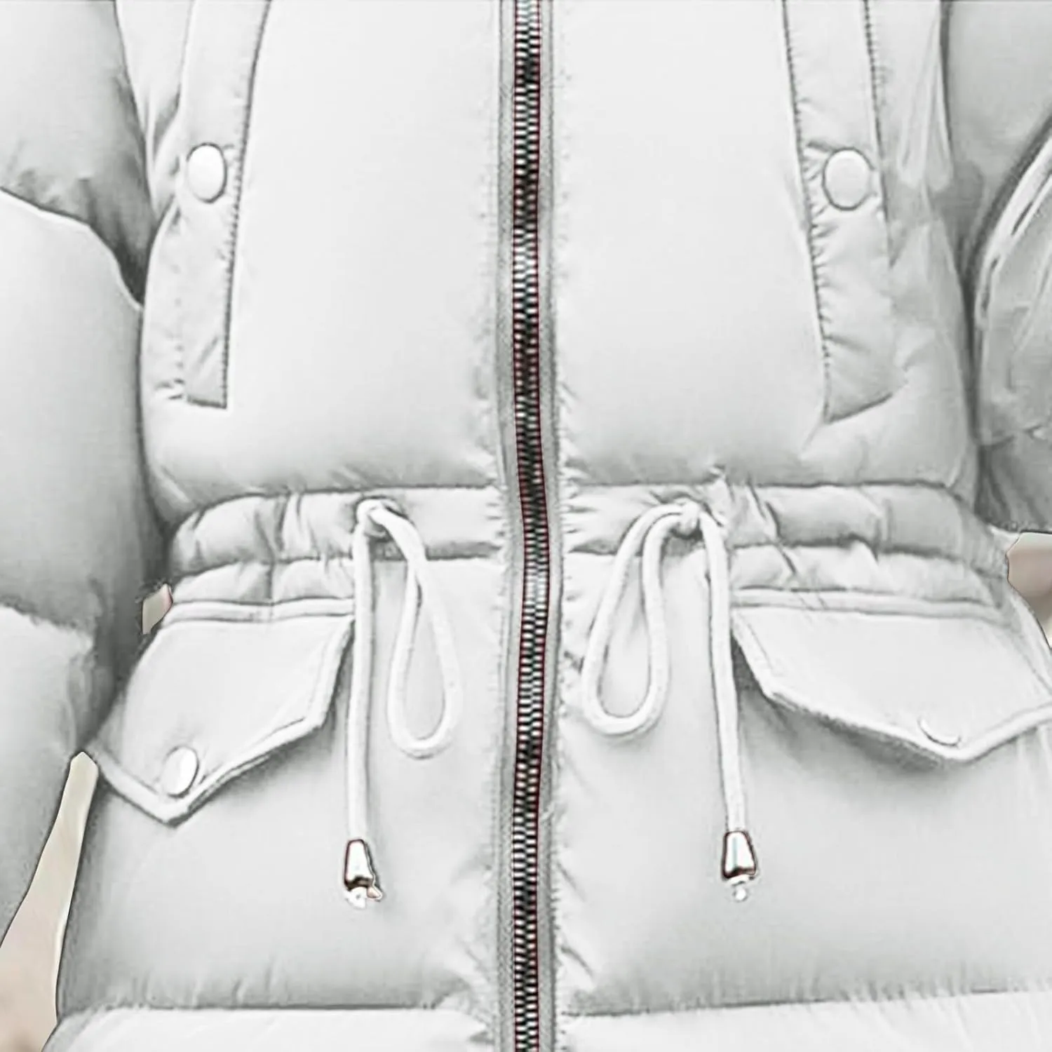 JOFOW warm jackets for women quilted jackets for women jackets for women trendy long jackets for women
