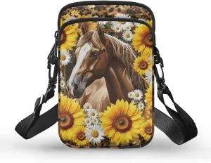 Kids Messenger Bag Small Crossbody Bags Shoulder Satchel Bags with Front Pocket