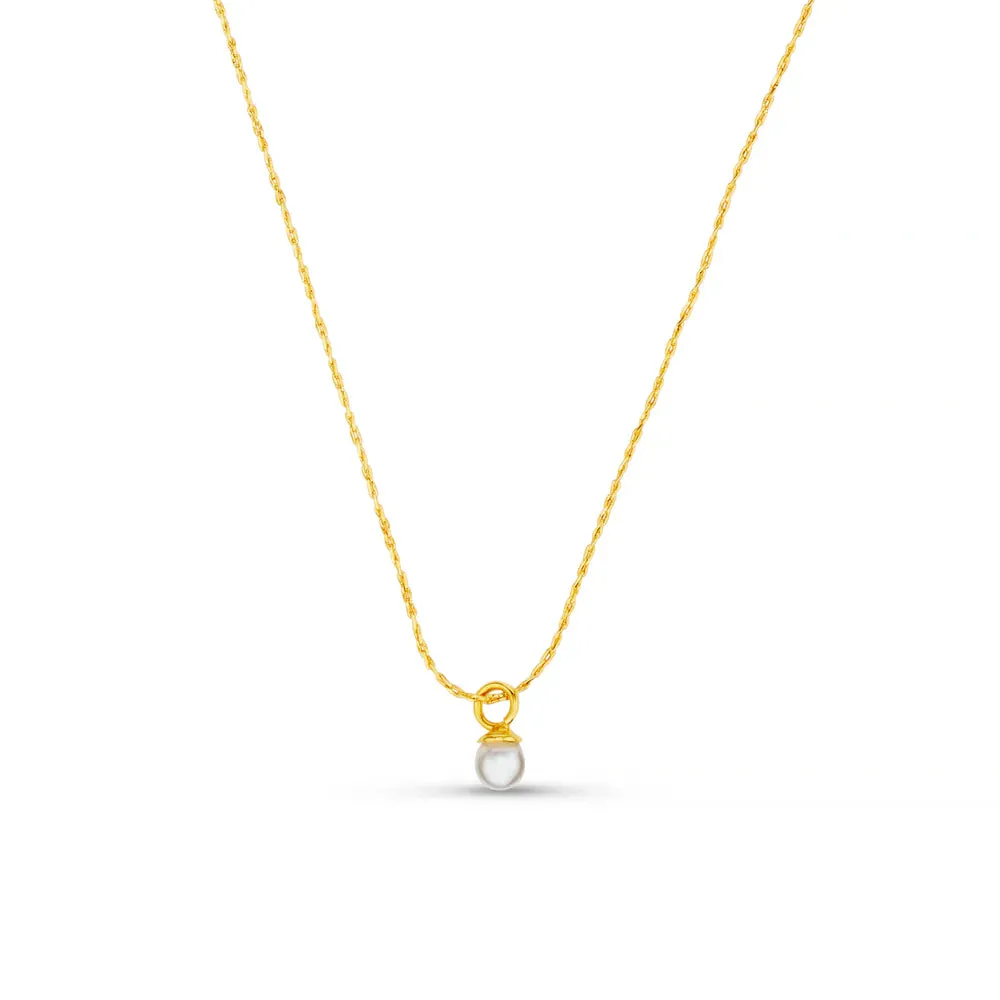 *LAST ONE!* Orelia Micro Pearl Collar Necklace ORE30060