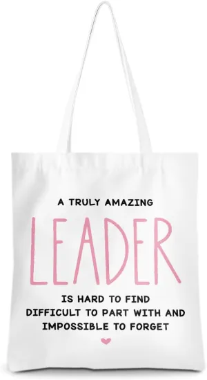 Leadership Boss Lady Chaos Coordinator Librarian Dance Teacher Supervisor Appreciation Gifts Tote Bag Reusable Grocery Bags