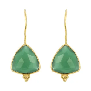 Lola Green Onyx Earrings