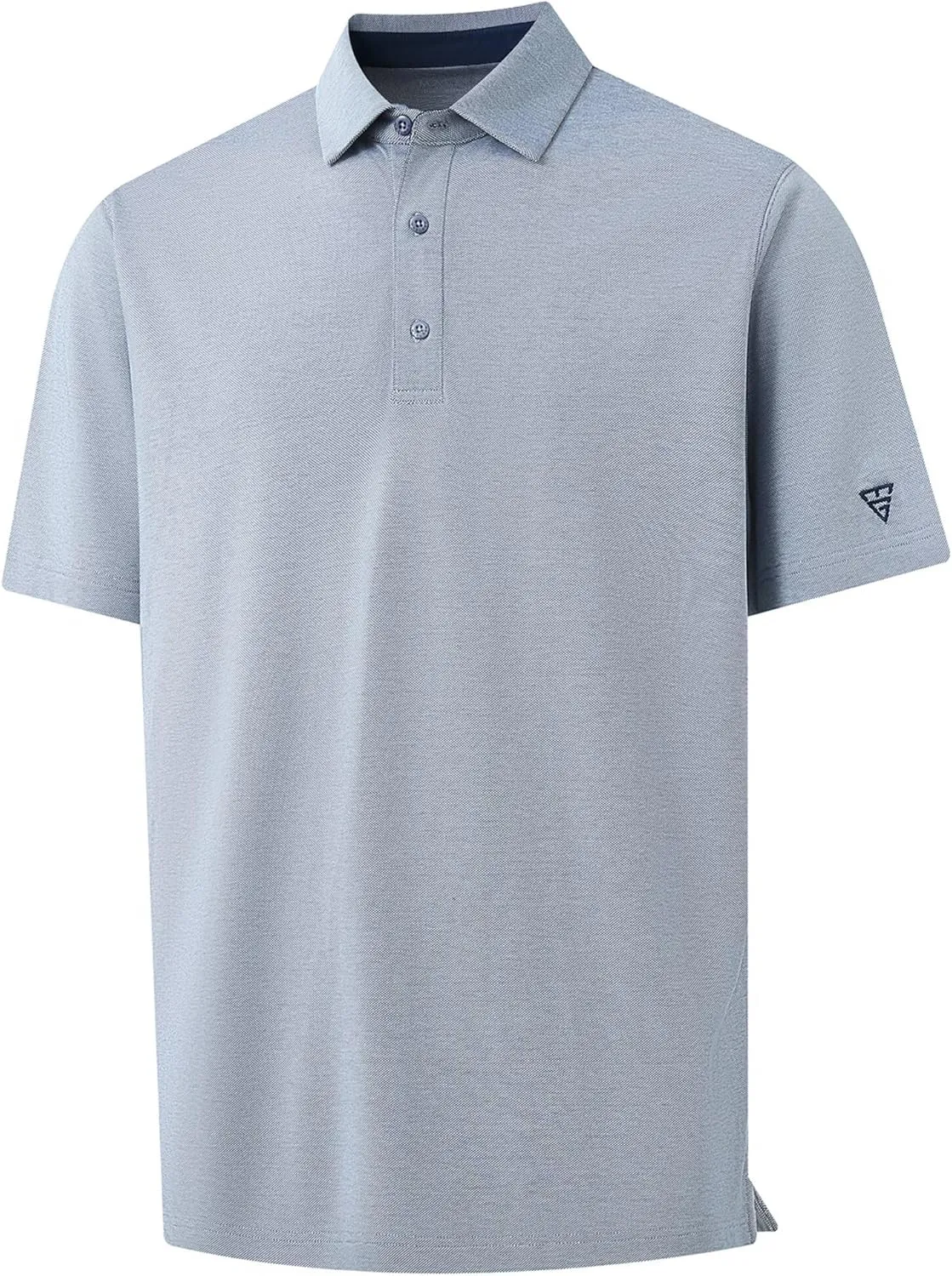 M MAELREG Golf Shirts for Men Pique Solid Performance Moisture Wicking Lightweight Collared Mens Polo Shirts Short Sleeve