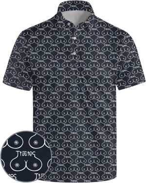 Mens Golf Shirts Golf Polo Shirts for Men Short Sleeve Polo Shirts Golf Gifts