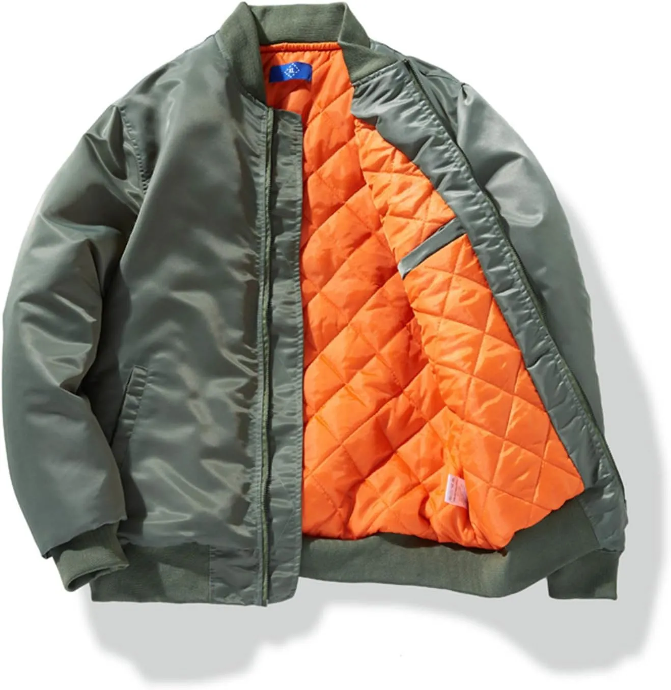 Mens Pilot Jackets Cotton Padded Army Bomber Jacket Coat Autumn Winter Military Motorcycle Jackets