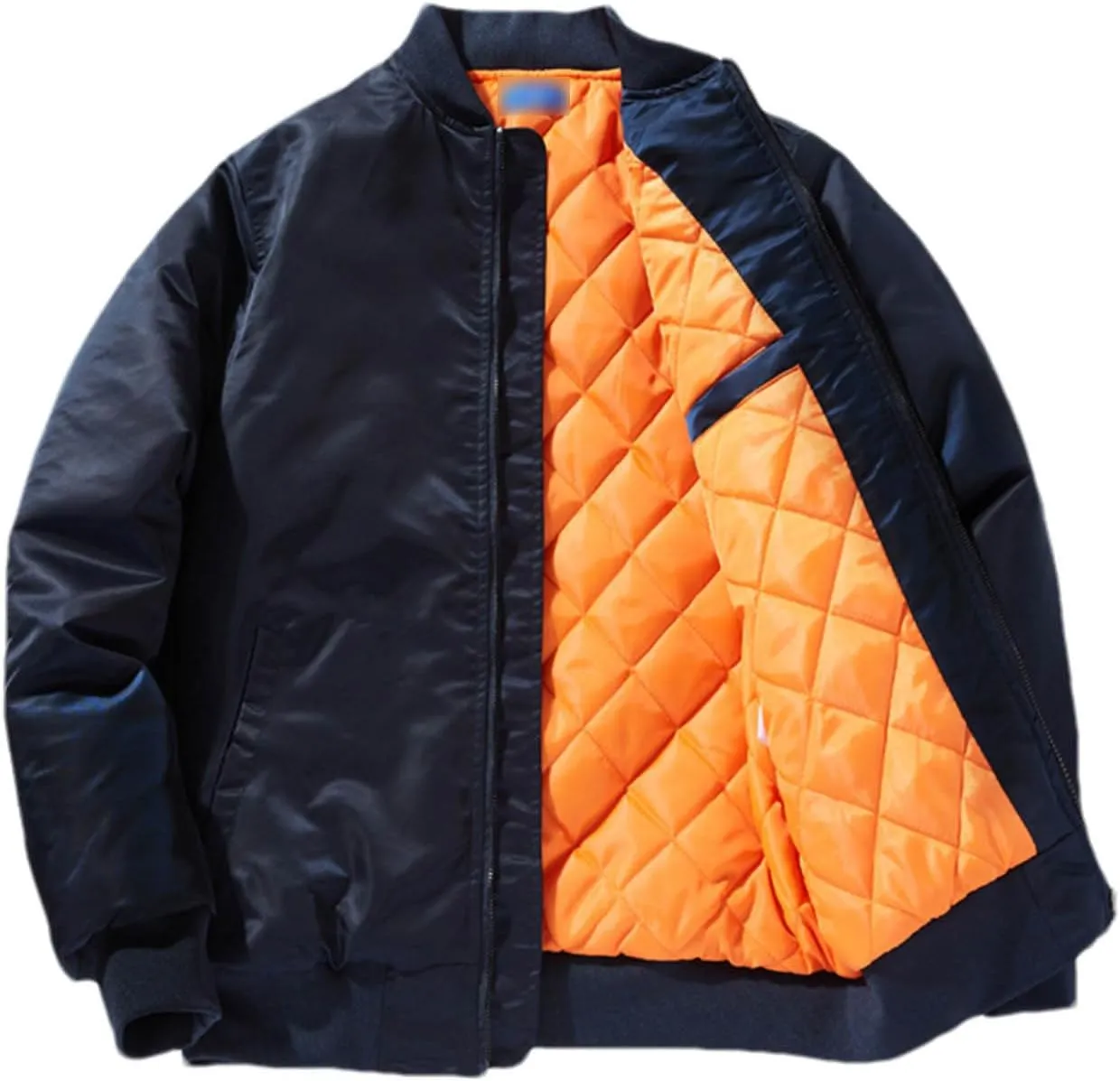 Mens Pilot Jackets Cotton Padded Army Bomber Jacket Coat Autumn Winter Military Motorcycle Jackets