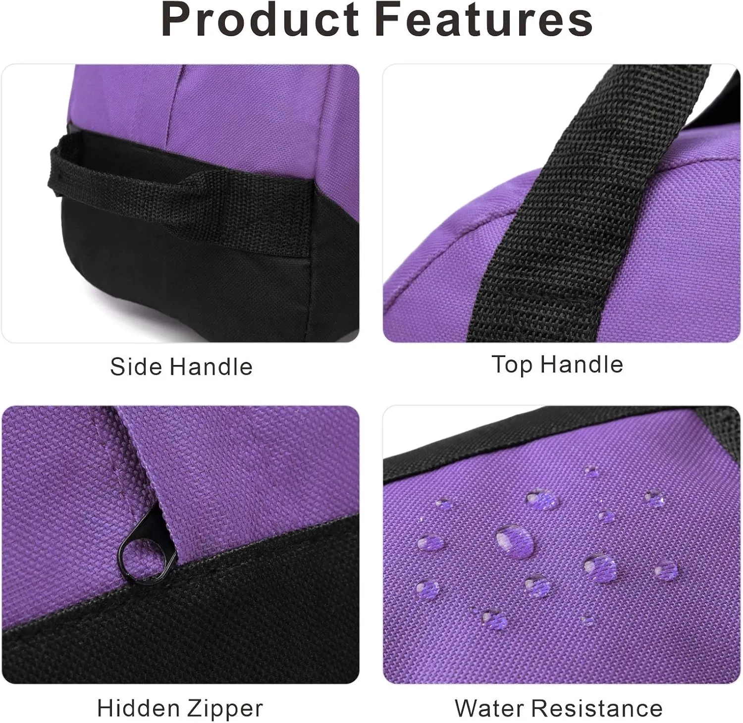 Mini Duffle Bag, 12 Small Sport Travel Carry On Weekender Gym Bag For men and Women