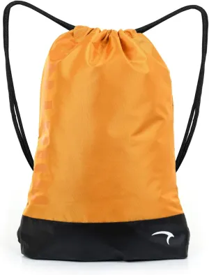 Mintra Sports Drawstring Bags - Backpack, Cinch Sack, Sports, Gym (Apricot, Boost (14in x 18in))