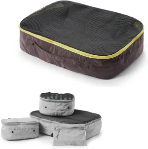 Naturehike Ultralight Machine-Washable 4 Sizes Packing Cubes, Women & Men Compression Packing Bags for Suitcases, Space-Saving Luggage Organizers, Trip Accessories for Travel Luggage (Purple, L)