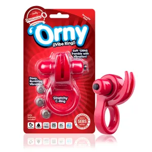Orny Vibrator Ring Red