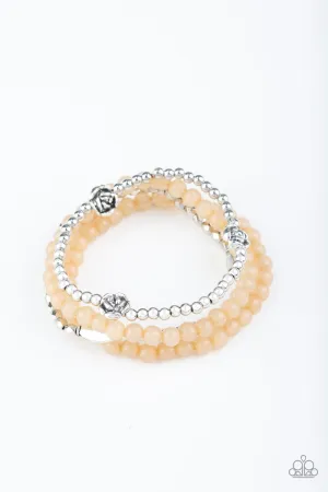 Paparazzi Bracelet ~ Blooming Buttercups - Brown