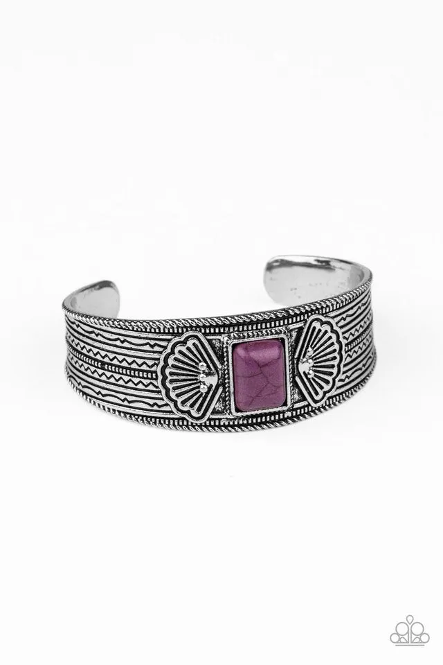 Paparazzi Bracelet ~ Ocean Mist - Purple