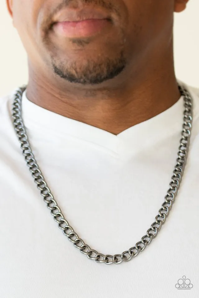 Paparazzi Necklace ~ Full Court - Black