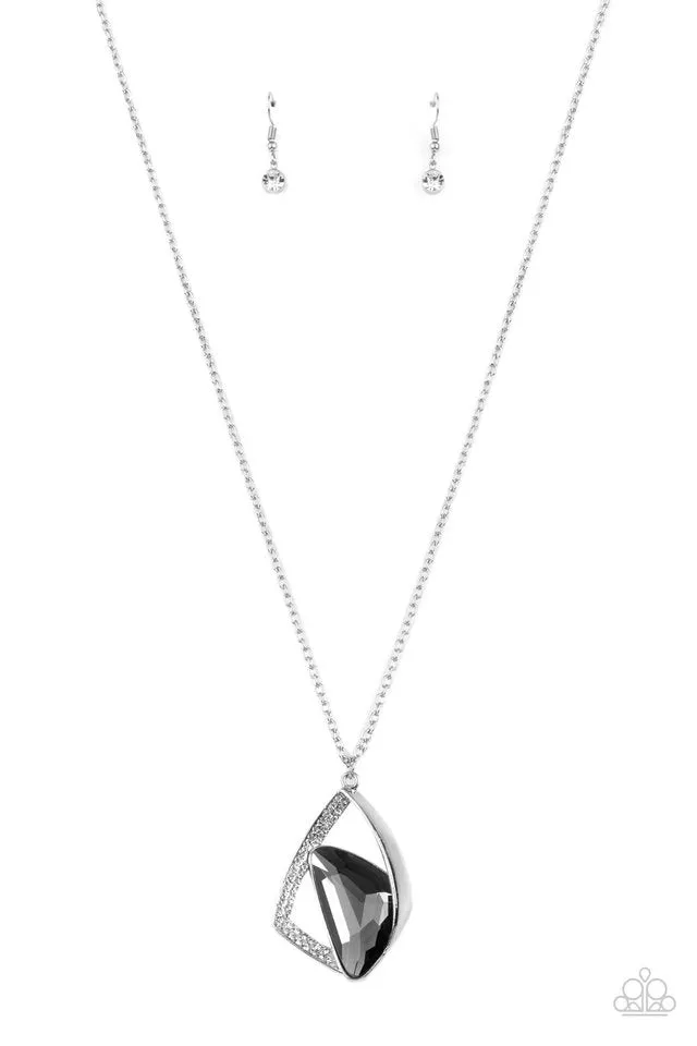 Paparazzi Necklace ~ Galactic Wonder - Silver