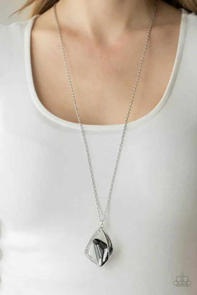 Paparazzi Necklace ~ Galactic Wonder - Silver