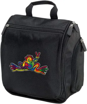 Peace Frogs Toiletry Bags Or Hanging Peace Frog Shaving Kit Travel Organizer