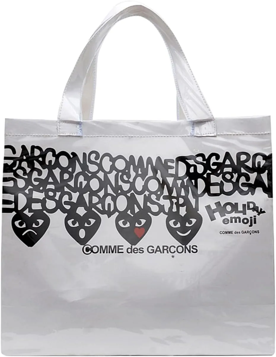PVC Tote Bag Large Waterproof Kraft Paper Handbags with Zipper Pockets Handle for Women Work Beach Swimming