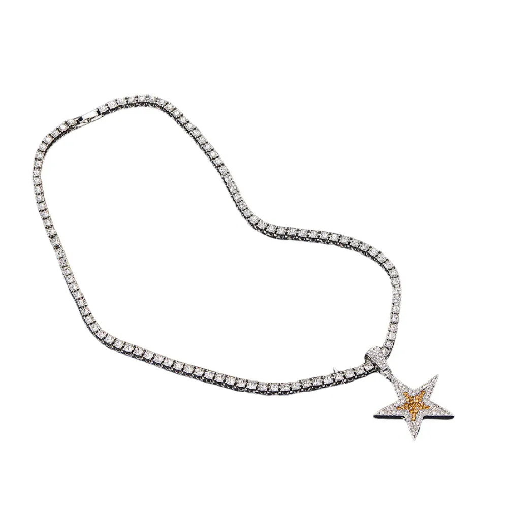 "American pentagram" Necklaces
