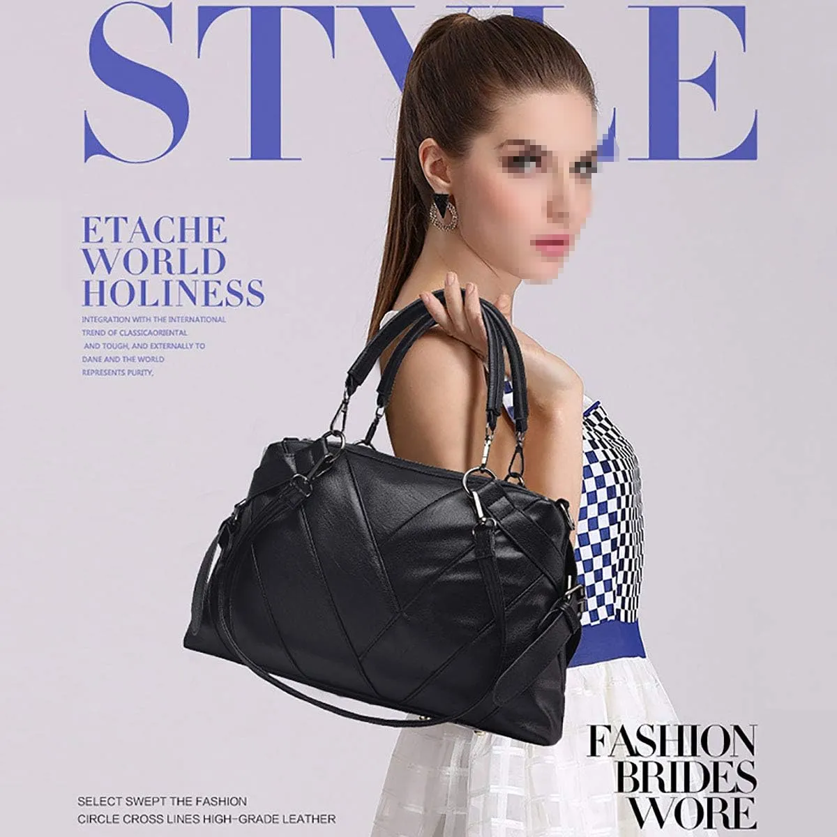 Satchel Purses and Handbags for Women Shoulder Tote Bags Satchel Crossbody Bags